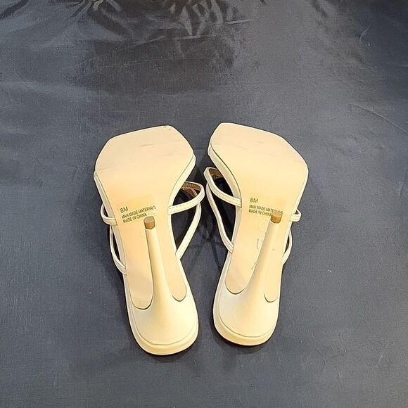 BRAND NEW FASHION NOVA HIGH HEEL STILETTOS SQUARE TOE SANDAL - Picture 15 of 16